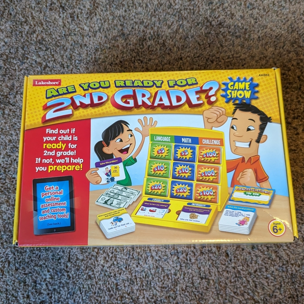 LAKESHORE LEARNING are you ready for 2nd grade game